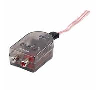 ANGGREK Convertitore Audio Auto Stereo Alto a Basso Convertitore a Basso a 2 Adattatore di Uscita con sensibilità di Uscita Regolabile per l'amplificatore CAR o l'input del Subwoofer