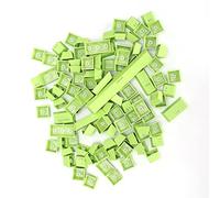 ANGGREK Copritasti PBT, Set di Copritasti Colorati per Tastiera Meccanica Dal Design Ergonomico, 108 PBT per Tastiere Meccaniche a 61/64/87/104/108 Tasti (GREEN)