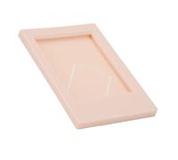 ANGGREK Cornice per Foto Mini da 3 Pollici in Plastica Rettangolare Perfetta per la Decorazione della Casa e dell'ufficio Colore Rosa