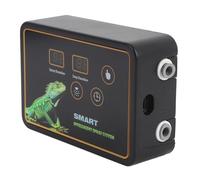 ANGGREK di Nebbia di Rettile Terrarium Humidifier Fogger con Cronometri Flessibili Regolabili a 360 ° 10S-5M 1H-5D Intervalli Silenzi (Spina Europea)