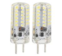 ANGGREK Gy6.35 Bulb 48 LED Super Luminosi 6000K 3W 12V Non Dimmerabile Nessun Flomer Ronzio Bagliore a 360 Gradi con Design di Dissipazione del Calore per Lampadari Luci da Soffitto