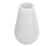 ANGGREK Joystick Head M6 Maniglia a Bilanciere Ovale da Gioco Materiale ABS Accessorio da Gioco Facile da Installare per Console di (WHITE)