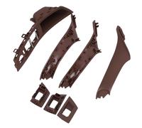 ANGGREK Kit Maniglia per Porta Interna, Set Completo da 7 Pezzi per Serie 5 F10 F11 2010-2016, Sostituzione Durevole e Facile da Installare per l'interno del Veicolo (Rosso marrone)