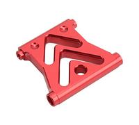 ANGGREK Lega in Alluminio RC Auto Front Beramper Bumper Guard per Veicoli 1/10 con Accessorio per l'aggiornamento Ad Ammortizzazione Anticollisione (Rosso)