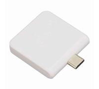 ANGGREK Lettore di Carte ID, Lettore di Carte Intelligenti Tipo C 125Khz Portatile con Cicalino Integrato per (WHITE)