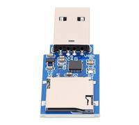 ANGGREK Lettore Schede USB 2.0, Supporto RTS5170 per MMC MS XD SIM | Design Basato su Chipset, PCB di Grado Industriale per PC Laptop, Legge Schede di Memoria e Smart card.