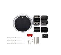 ANGGREK Luce di Segnalazione di Posizionamento Esterna a Energia Solare, Luce di Ancoraggio di Navigazione Impermeabile, Telecomando per Barche da Pesca e Yacht