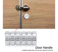 ANGGREK Maniglia per Porta Doccia in Acciaio Inossidabile, Installazione Semplice, Elegante Sostituzione per Porte in Vetro Spesse da 12 a 18 Mm, Perfetta per Bagni e Docce