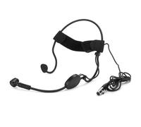 ANGGREK Mini Microfono Ad Archetto, Metallo e ABS, Microfono a Condensatore Portatile per Insegnanti, Docenti con Pickup Omnidirezionale e Design Antipolvere