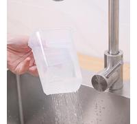 ANGGREK Organizzatore del Frigorifero, Bidone di Deposito in Plastica, Contenitore per Salvarioni per Verdure, Uova, Bevande, Si Adatta Alla Maggior Parte dei Frigoriferi, 3.54x2.76x4.61in