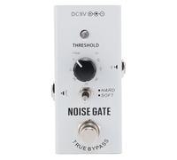 ANGGREK Pedale Soppressore di Rumore, Effetto Riduzione del Rumore True Bypass Doppia modalità in Lega di Alluminio, per Chitarra Elettrica e Performance Dal Vivo