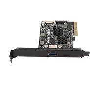 ANGGREK Scheda di Espansione PCIe USB 3.2 Tipo C con Pin Placcati Oro Ad Alta Velocità 10 Gbps per Computer Desktop