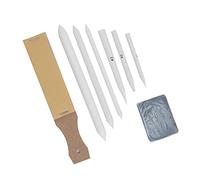 ANGGREK Set di Strumenti da Disegno per Schizzi da 8 Pezzi, Carta Compressa Morbida, Monconi per Sfumare e Ammorbidire le Linee, Ideali per Artisti e Principianti