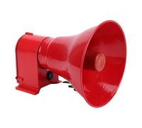 ANGGREK Sirena Industriale, Avvisatore Acustico di Emergenza in Lega di Alluminio, Volume 115 DB, Impermeabile IP56 per Uso in Fabbrica e in Cantiere (Spina europea)