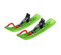 ANGGREK Slitta da Go Kart, Kit Sci in Plastica con Presa e stabilità Migliorate per le Gare Invernali e il Divertimento all'aria Aperta