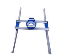 ANGGREK Slitta del Router, per Appiattire Lastra in Lega di Alluminio con Binario Preciso e Funzionamento Regolare per Progetti di Lavorazione del Legno