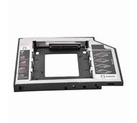 ANGGREK Staffa per Disco Rigido Interno HDD da 2,5 Pollici, Lega di Alluminio, Supporta Spessore 9,5 Mm e Trasmissione Ad Alta velocità per compatibilità con Laptop