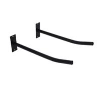 ANGGREK Supporto per Palla da Yoga a Muro, Porta Palla da Esercizio (Black)