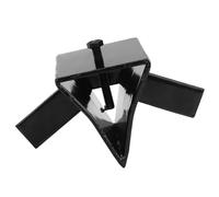 ANGGREK Testa Taglialetta a Croce di Legno Idraulico Elettrico, Testa di Cutter in Legno in Acciaio a Cuneo Bordo per Splitter Orizzontale, Doppia Efficienza con Lame Acciaio Titanio, Dipinte