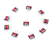 ANGGREK Trasformatore Audio EI14 da 10 Pezzi, Trasformatore di Isolamento da 600 Ohm per Comunicazioni Radio e Trasmissioni TV