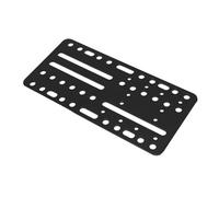 ANGGREK USB Handbrake Mount Plate, Universale in Acciaio Inossidabile, Supporto per SIM Racing con Multiple Posizioni dei Fori, per T500 TH8A Driving Force Shifter