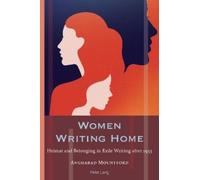 Angharad Mountford Women Writing Home (Tascabile) Exile Studies