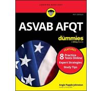 Angie Papple Johnston ASVAB AFQT For Dummies (Tascabile)