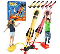 Anginne Razzo Spaziale Giocattolo, Regalo Bambino 3-10 Anni Maschio Regali Natale per Bambini 2022 Giocattoli Bambino 2-10 Anni Giochi da Giardino Esterno per Bambini Giochi Bambini 2-10 Anni