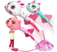 Anginne Regalo Bambina 3-12 Anni, Razzo Spaziale Giocattolo Giochi Giardino per Bambini Giochi Bambina 3-12 Anni Regali Bambina 3-12 Anni Giochi Esterno Bambini da Giardino