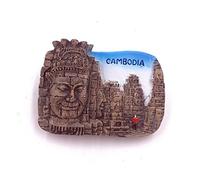 Angkor Wat Cambodia 3D frigorifero souvenirs, home decor Cambogia frigorifero magnete adesivo