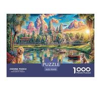 Angkor Wat_ Cambogia Puzzle 1000 Pezzi, Jigsaw Puzzle Ad Alta Difficoltà Regali Per Adulti E Adolescenti Home Giochi 70x50cm/1000pcs