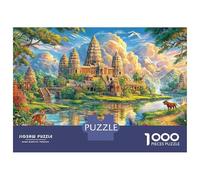 Angkor Wat_ Cambogia Puzzle 1000 Pezzi, Jigsaw Puzzle Per Adulti E Ragazzi Dai 14 Anni in Su, Giochi StimolFormicai Per Tutta La Famiglia 70x50cm/1000pcs