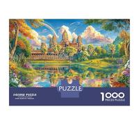 Angkor Wat_ Cambogia Puzzle 1000 Pezzi, Jigsaw Puzzle Per Adulti E Ragazzi Dai 14 Anni in Su, Gioco Di Puzzle 52x38cm/1000pcs