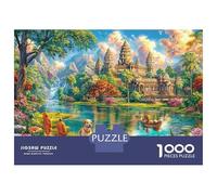 Angkor Wat_ Cambogia Puzzle 1000 Pezzi, Puzzle Impossibile 1000 Pezzi, Gioco Di Sfida Intellettuale 38x26cm/1000pcs