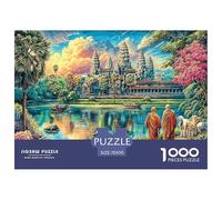 Angkor Wat_ Cambogia Puzzle 1000 Pezzi, Puzzle Impossibile 1000 Pezzi Gioco Di Sfida Intellettuale 70x50cm/1000pcs