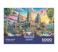 Angkor Wat_ Cambogia Puzzle 1000 Pezzi, Puzzle Impossibile 1000 Pezzi Gioco Di Sfida Intellettuale 70x50cm/1000pcs