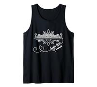 Angkor Wat, Cambogia Signature Heart Art Souvenir Canotta