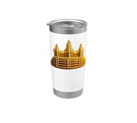 Angkor Wat Tutto Oro Bicchiere termico in acciaio inox doppia parete