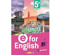 Anglais 5e E For English