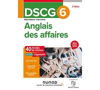 Anglais des affaires DSCG 6: Fiches de révision