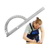 Angle Finder | Righello angolare con 180 gradi - Strumento di misurazione per disegno, lavorazione del legno, geometria matematica