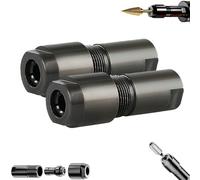 Angle Grinder Conversion Accessories Adapter Kit, 2025 New 100-Tyle Angle Grinder to Straight Grinders Adapter - Chuck Drill Bit Connecting Tool, for 6mm And 3mm Conversion (6 mm*2)