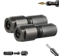 Angle Grinder Conversion Accessories Adapter Kit, 2025 New 100-Tyle Angle Grinder to Straight Grinders Adapter - Chuck Drill Bit Connecting Tool, for 6mm And 3mm Conversion (3 mm*2)