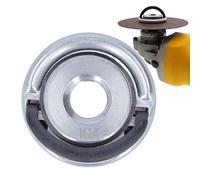 Angle Grinder Lock Nut, Steel Flange Quick Clamp Fastening Tool ol, set di scanalature di fissaggio per tagliare, smerigliatura, lucidatura, removal Woodworking Masonry Welding Mechanics