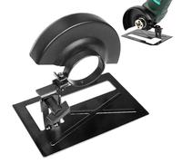 Angle Grinder Protective Cover - Protezione con staffa regolabile e resistente supporto di durezza | Supporto protettivo per ruote durevole per affilare in modo sicuro, taglio, progetti fai da te |