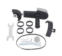 Angle Grinder to Engraving Converter | ABS & Alloy Steel Wood Carving Tool | Tool Attachment for Woodworking/DIY Projects | 16 - Piece Kit