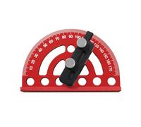 Angle Protractor - 0-180 Degree Adjustable Gauge | Woodworking Angle Ruler