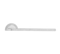 Angle Protractor 0-180 Degree, Stainless Steel 2 - Arm Angle Finder Ruler for Woodworking, Precision - Scale Measurement Tool with Adjustable Locking Screw, 250 mm