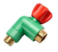 Angle Stop Valve | Unrestricted Water Passage Leak Proof Outlet - Strong Material Faucet Valves | Multi-Layer Sealing System For Kitchen Bathroom Water Heater Pressure Reduction Plumbing System