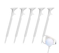 Angled GolfTees, 18 gradi Trainings Tees, Adorable Compact 5-Pack Family Golfs Accessories, Anti-Rotazione Practice Equipment for Beginners Indoor Fun, Golfers